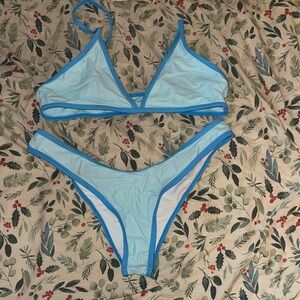 SHEIN Sky Blue Bikini Set